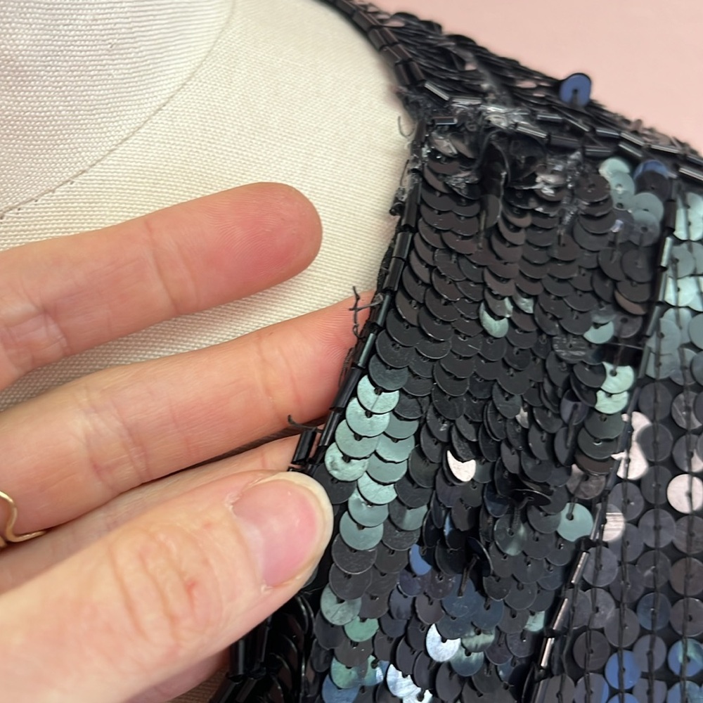 Vintage sequin jacket - Picture 5 of 6